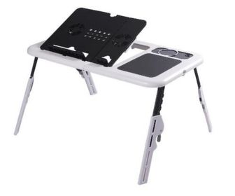 side image for Mesa Para Laptop Plegable Cooler Incorporado - 1