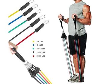 side image for Bandas De Resistencia Tubulares Gym En Casa - 1