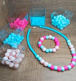 side image for Combo Cordão (miçanga) + Pulseira (miçanga) - 1