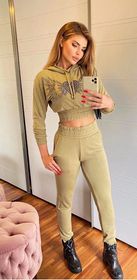 side image for Conjunto Luiza Verde Militar - 1