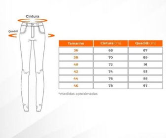 side image for Calça Jeans Basic Black - 3
