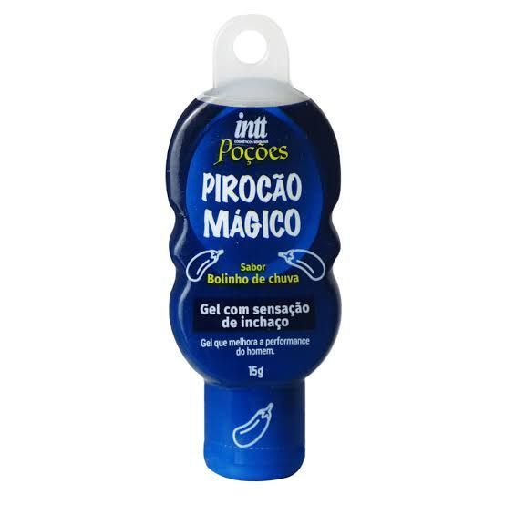 Gel excitante pirocão mágico sabor bolinho de chuva 