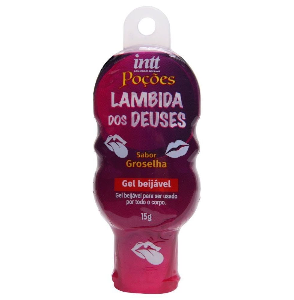 Gel lambida dos deuses Oral sabor groselha linha poções 