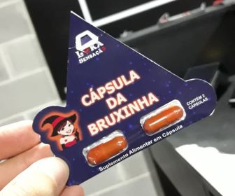 Cápsulas da Bruxinha (pó de bruxa)