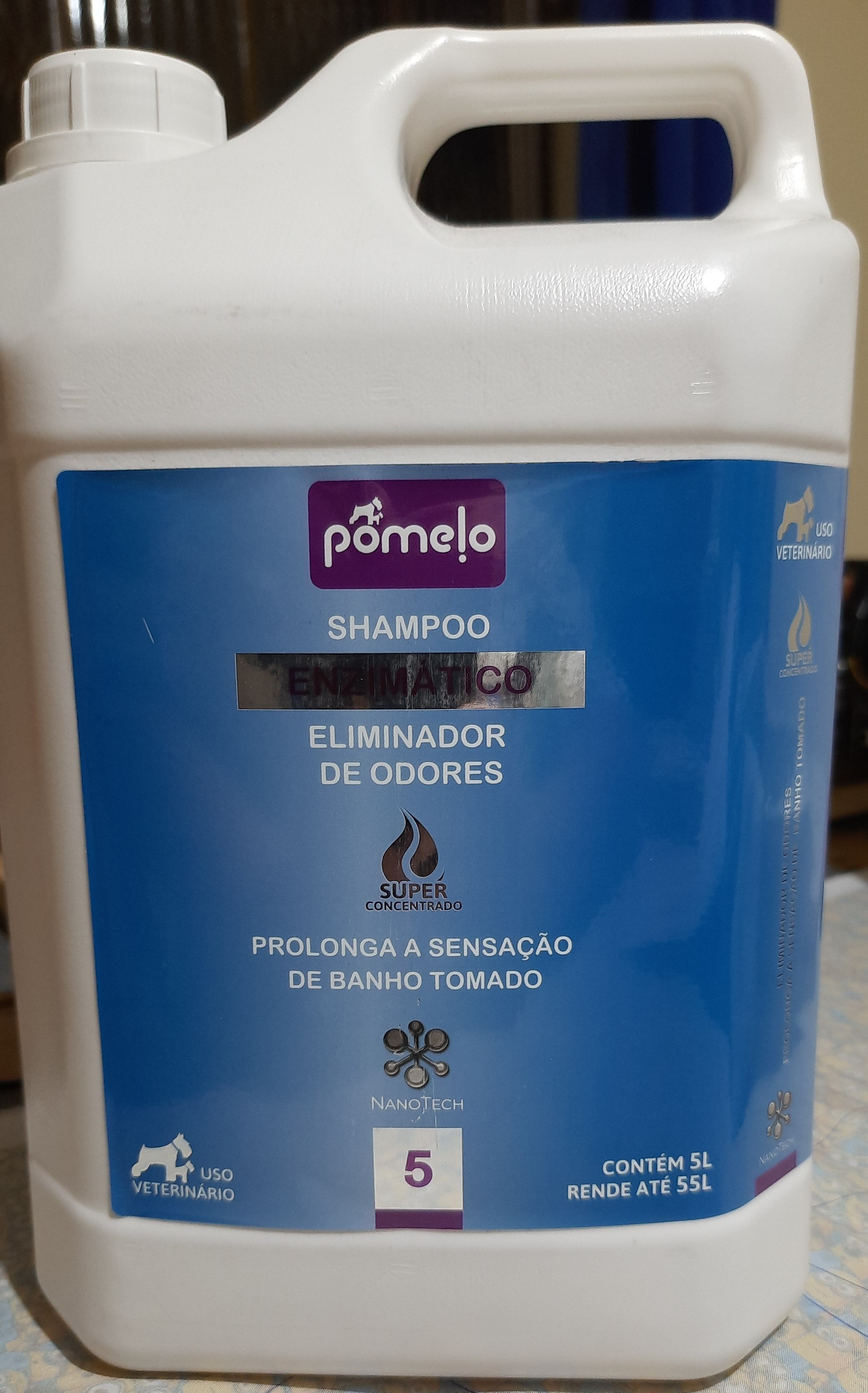 Shampoo Enzimático Eliminador de Odores 1/10