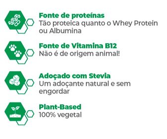 side image for Proteína Vegetal VegProtein Vegana  frutas  - 2