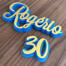 side image for Topo de Bolo 3D LUXO - 6