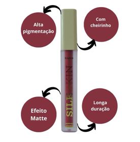 side image for Batom Liquido Silk SkinRuby Rose  - 2