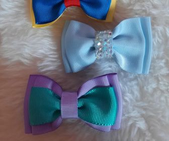 side image for Kit princesas Hair clips  - 1