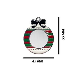 side image for Christmas | Metal Ornament - 1
