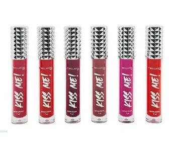 side image for Box de Batom Liquído Matte Kiss Me Day Darks Colors  Bella femme - 24 und. - 1