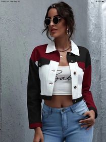 side image for Chaqueta Color Block - 2