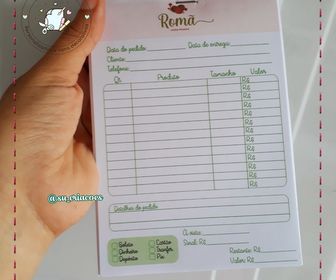 side image for Bloco de pedidos 01 - 1
