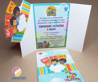side image for Convites com envelope 10x15cm - 1
