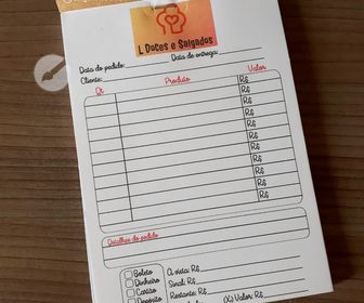 side image for Bloco de pedidos 02 - 1