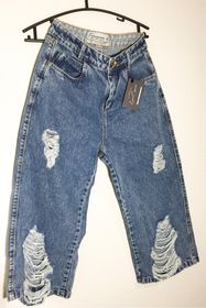 side image for Calça pantaCurt jeans Tamanho 36 - 2