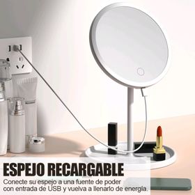 side image for Espejo con luz led - 2