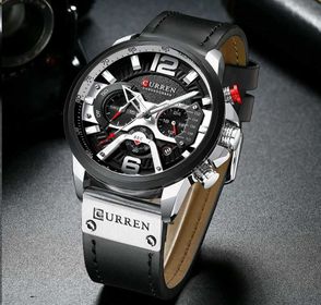 side image for CURREN 8329 SILVER BLACK - 2