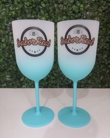 Taça Drink 400ml Degradê Tiffany 