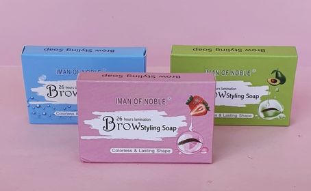 side image for Jabón para cejas Azul Natural - 1