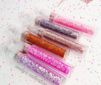 side image for Delineador glitter de ojuelas grandes - 2
