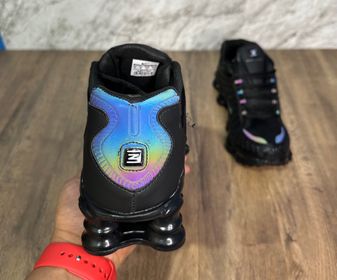 side image for Nike Shox 12 molas camaleão preto  - 1