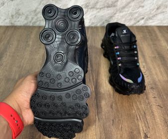 side image for Nike Shox 12 molas camaleão preto  - 3