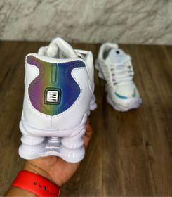 side image for Nike Shox 12 molas camaleão branco  - 1