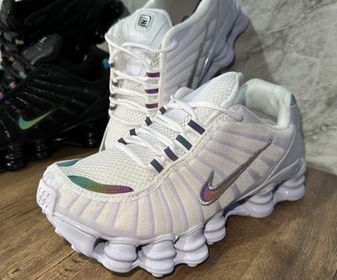 side image for Nike Shox 12 molas camaleão branco  - 4