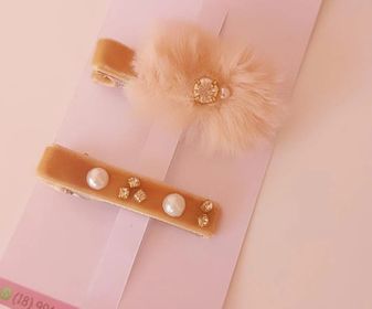 side image for Hair Clip Veludo - 3