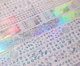 side image for Fire & Snowflake Pattern Nail Foil Sets - 1