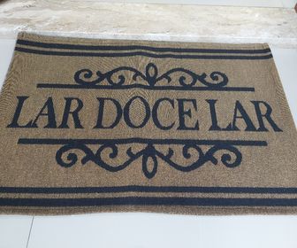 side image for Tapete Lar Doce Lar com antiderrapante  - 1