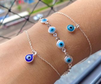 side image for Pulseira olho grego blue - 1