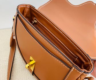 side image for C Saddle Bag (Brown) - 2