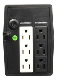 side image for No break Koblenz 5216 R 520VA entrada y salida de 120V CA negro - 1