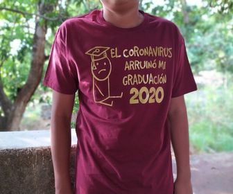 side image for Playera con vinil  - 2