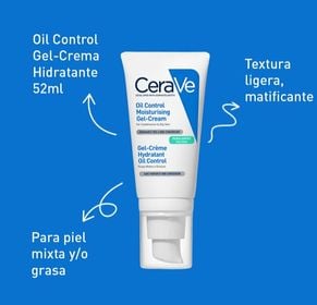 side image for Cerave moisturizing gel-crema cuenta con una tecnología de absorción de grasa que ayuda a absorber el exceso de grasa y reequilibra la piel, dejándola ni demasiado grasosa ni demasiado seca. . - 1