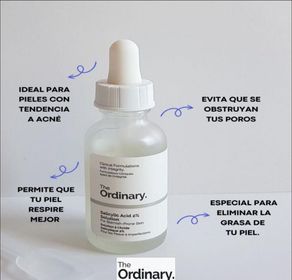 side image for The Ordinary Salicylic Acid 2% Solution es un suero exfoliante ligero diseñado para tratar el acné, los puntos negros y los poros obstruidos - 1