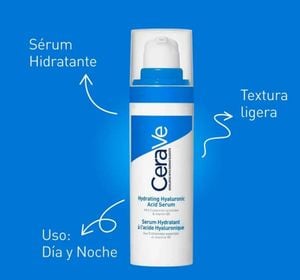 side image for Cerave Serum de Acido hialuronico es un tratamiento facial de 30 ml que cuesta aproximadamente entre $28 y $30 USD. Ayuda a retener la humedad, suavizar la piel y reparar la barrera cutánea hasta por 24 horas - 1