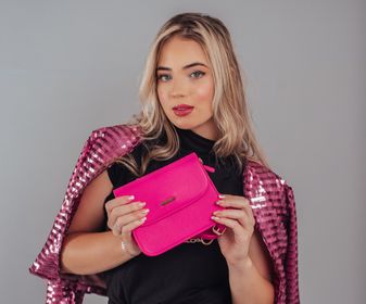 side image for Bolsa carteira Dukemoda Pink  - 1