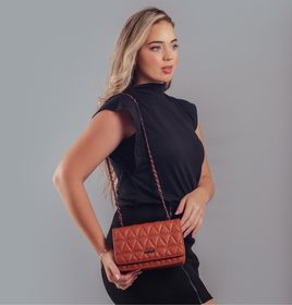 side image for Bolsa Bella Paulla marrom - 1