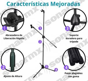 side image for Pedestal para micrófono  - 2