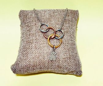 side image for Collar aritos y Ositos - Plateado - 1