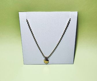 side image for Collar Corazón Colgante - Plateado - 1