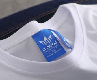 side image for Camisa Adidas Casual Estampada - 4