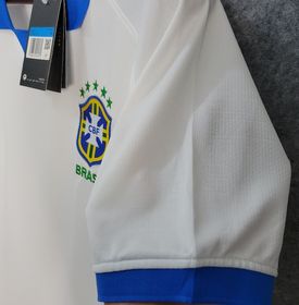 side image for Camisa do Brasil Branca Masculina || 19/20 - 3