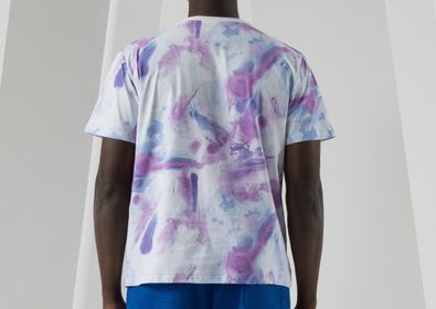 side image for Camisa Adidas Manga Curta Tie dyed - 2