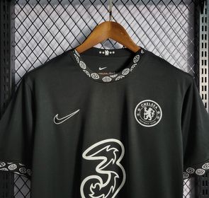 side image for Camisa Chelsea 22/23 Preta - 1