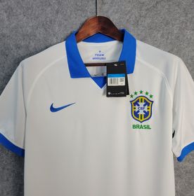 side image for Camisa do Brasil Branca Masculina || 19/20 - 1