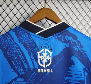 side image for Camisa do Brasil 22/23 Azul - 3
